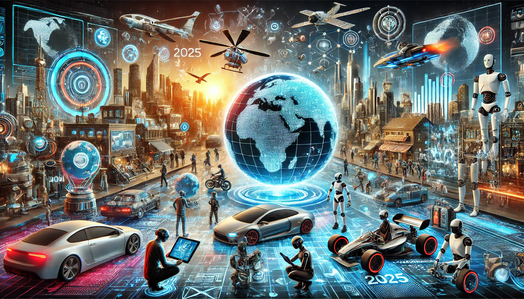 الابتكارات التكنولوجية المتوقعة في عام 2025: منظور عالمي